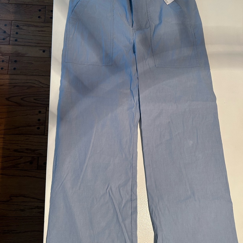 Maeve Colette Cropped Wide-Leg Pants